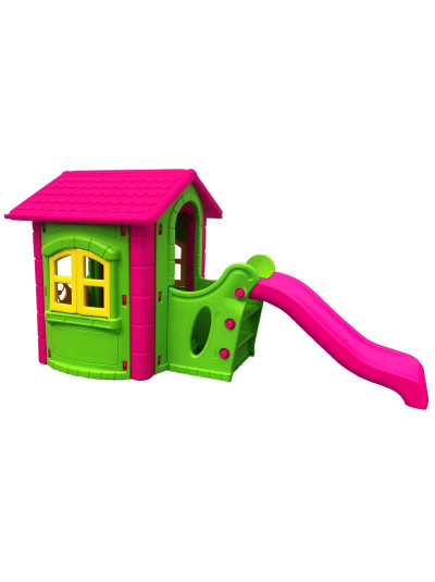 Домик детский большой с горкой